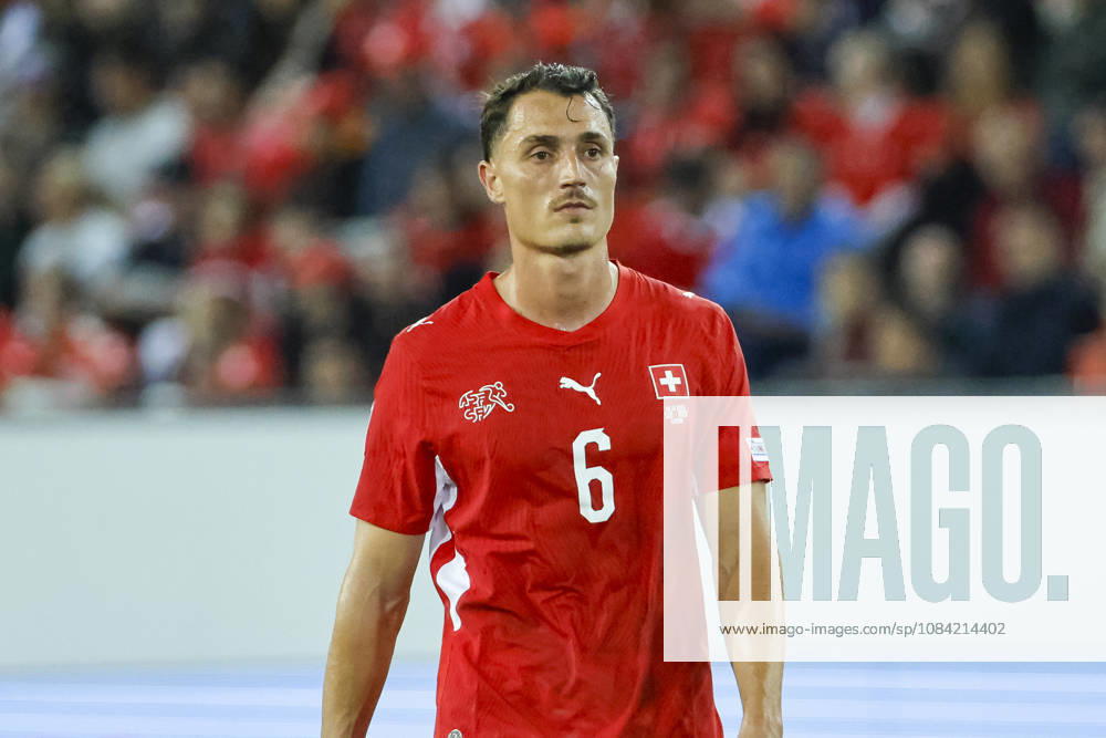 Vincent Sierro (Schweiz, 06) , Schweiz, UEFA , Nations League, Matchday 4, Schweiz vs. Nordmazedonien, 06.10.2026, Luzern Swissporarena Schweiz