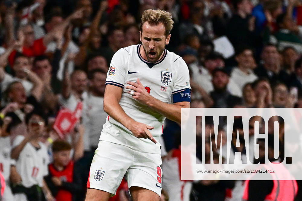 England v Czechia, UEFA Nations League GOAL England forward Harry Kane (9) scores a goal and celebrates 2-0 during the UEFA Nations League match between England and Czechia at Wembley Stadium, London, UK on 6 October 2026. London Wembley Stadium Greater London UK Editorial use only ,