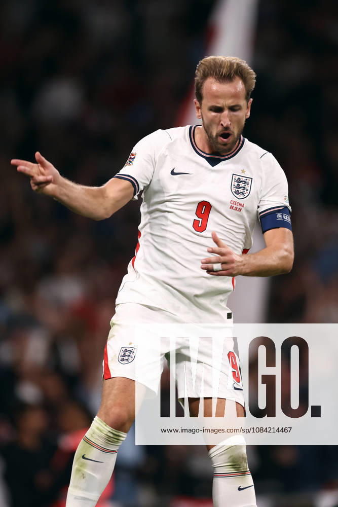 England v Czechia 06 October 2026, Wembley - UEFA Nations League - England v Czechia - Harry Kane of England celebrates after scoring the second goal for his team - Photo: Jacques Feeney Offside. London UK
