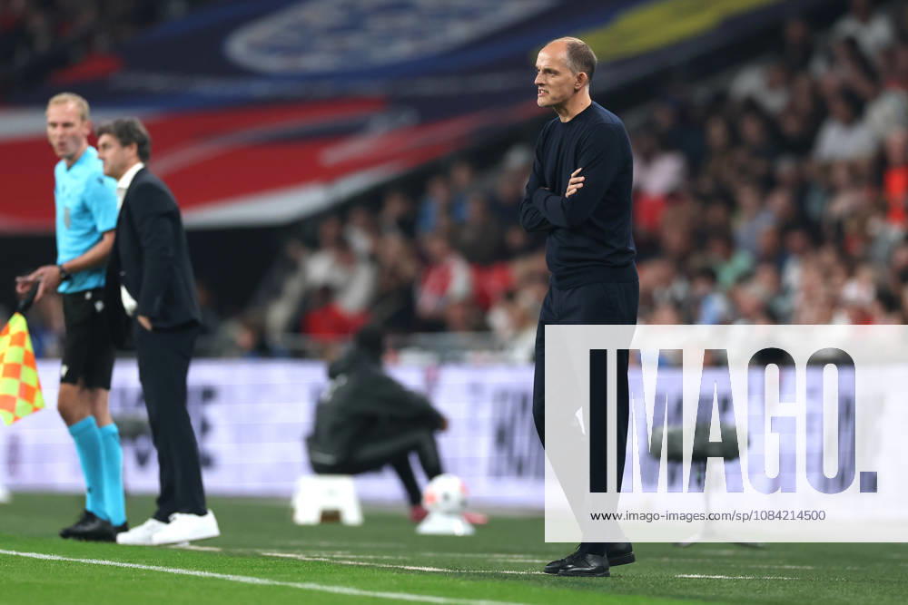 England v Czech Republic, UEFA Nations League Thomas Tuchel, Manager of England looks on during the England v Czech Republic UEFA Nations League Group 3 match at Wembley Stadium, London, England on 6 October 2026 Credit: Tiego Grenho Every Second Media Editorial use only. All images are copyright Every Second Media Limited. No images may be reproduced without prior permission.