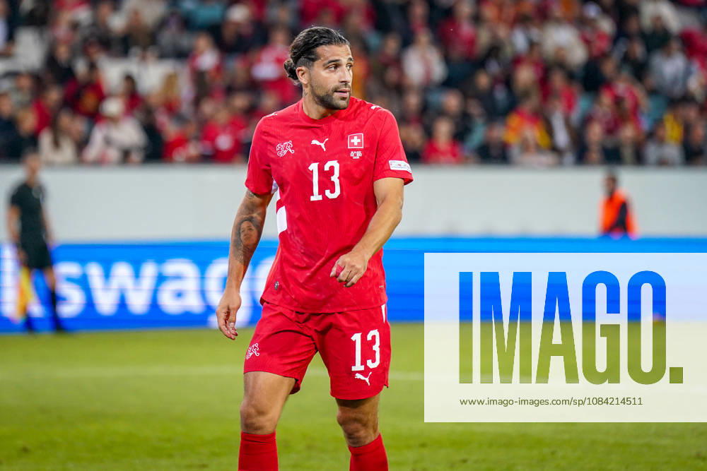 Fussball UEFA Nations League 2026 - 2027, 4. Spieltag - Schweiz vs Nordmazedonien - Thermoplan Arena (Luzern): Ricardo Rodriguez (Schweiz, 13)