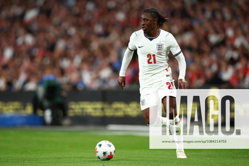 UEFA Nations League: England v Czech Republic LONDON, UK - 6th Oct 2026: Eberechi Eze of England in action during the UEFA Nations League Group A3 match between England and Czech Republic at Wembley Stadium London Wembley Stadium England United Kingdom