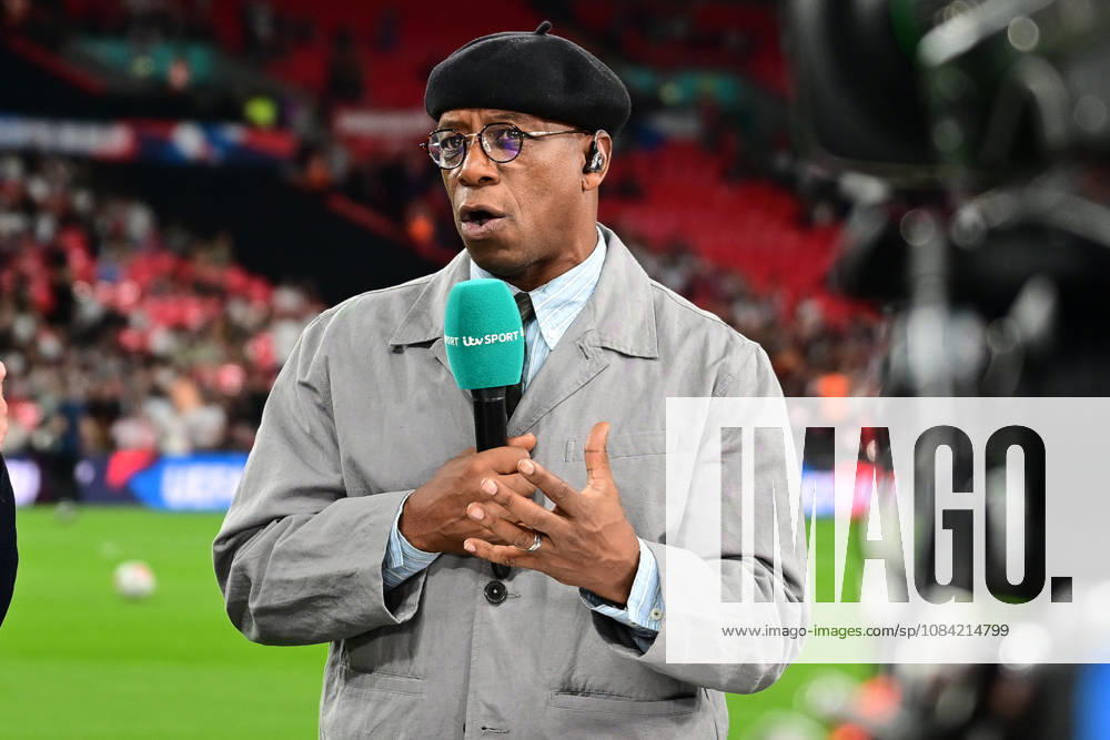 England v Czechia, UEFA Nations League Former England legend Ian Wright on ITV duties during the UEFA Nations League match between England and Czechia at Wembley Stadium, London, UK on 6 October 2026. London Wembley Stadium Greater London UK Editorial use only ,