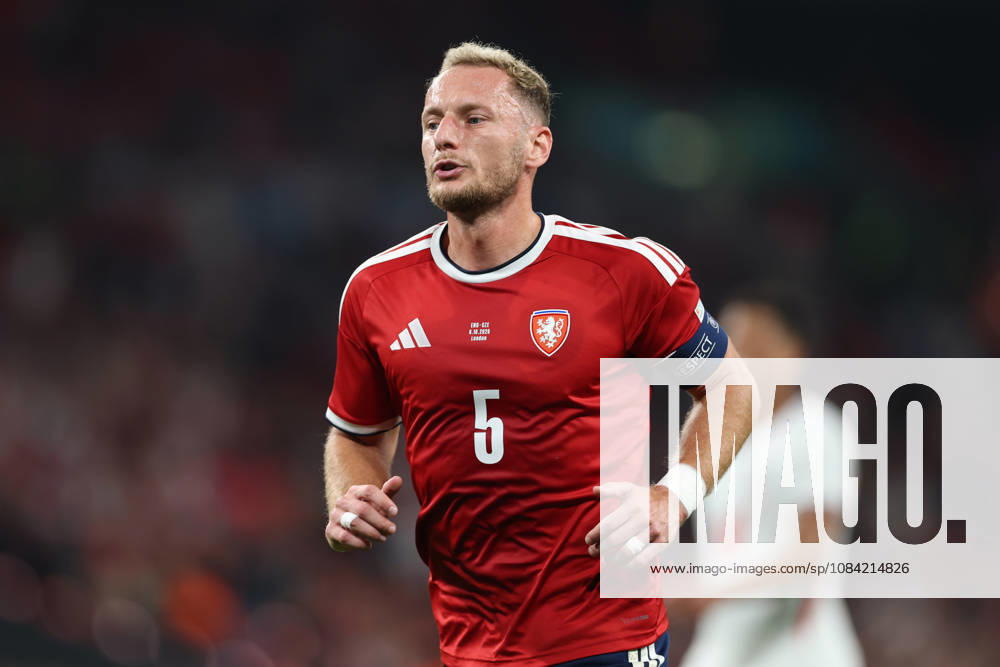 England v Czech Republic, UEFA Nations League Vladimir Coufal of Czech Republic during the England v Czech Republic UEFA Nations League Group 3 match at Wembley Stadium, London, England on 6 October 2026 Credit: Tiego Grenho Every Second Media Editorial use only. All images are copyright Every Second Media Limited. No images may be reproduced without prior permission.