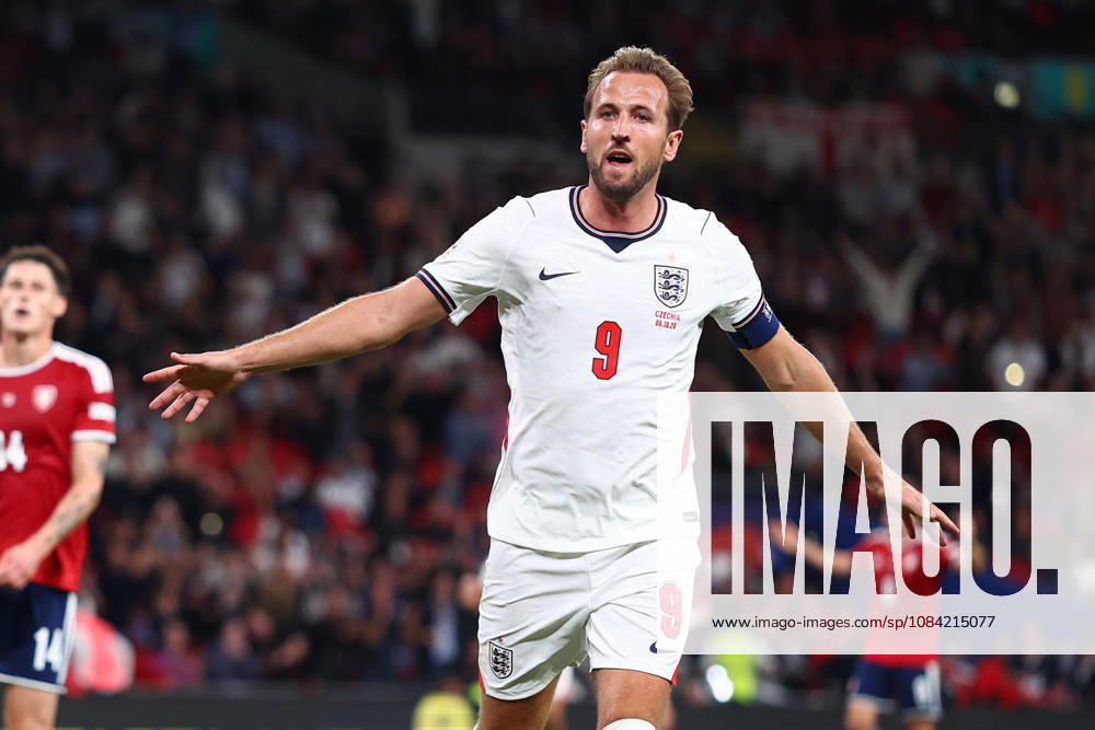 London, England, 6th October 2026. Harry Kane of England celebrates after scoring to make it 2-0 during the England vs Czech Republic UEFA Nations League match at Wembley Stadium, London. Picture credit should read: Paul Terry Sportimage . SPI_033_PT_England__Czechia SPI-5055-0033