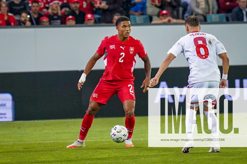 Fussball UEFA Nations League 2026 - 2027, 4. Spieltag - Schweiz vs Nordmazedonien - Thermoplan Arena (Luzern): Sascha Britschgi (Schweiz, 2)