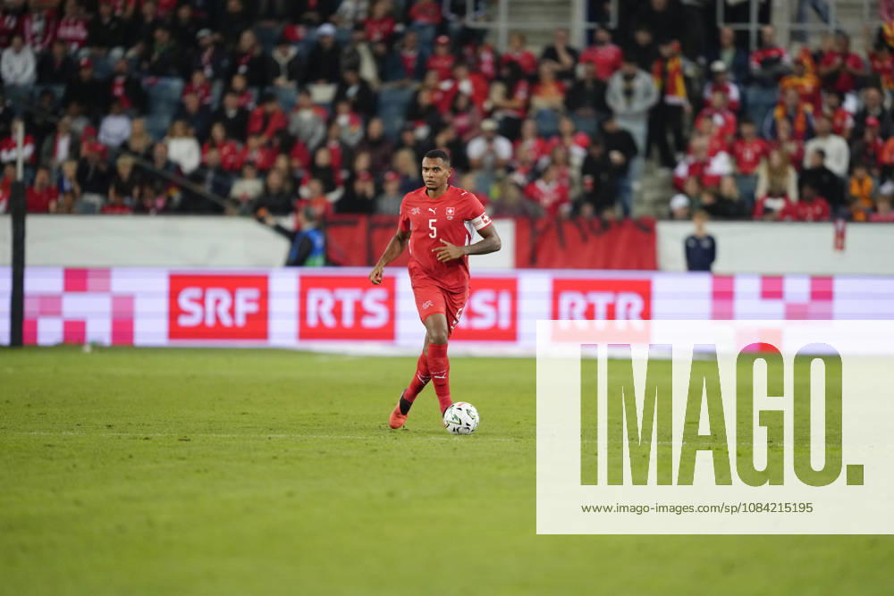 Manuel Akanji (5 SUI) during the UEFA Nations League match between Switzerland and North Macedonia at thermoplan arena on October 06, 2026 in Luzern, Switzerland.