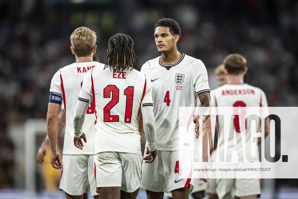 6th October 2026; Wembley Stadium, London, England; UEFA Nations League Football, England versus Czech Republic; Alex Scott of England celebrates going ahead in the 27th minute from a Czechia own goal GodfreyxPitt