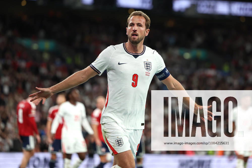 England v Czech Republic, UEFA Nations League Harry Kane of England celebrates after scoring the third goal for his side during the England v Czech Republic UEFA Nations League Group 3 match at Wembley Stadium, London, England on 6 October 2026 Credit: Tiego Grenho Every Second Media Editorial use only. All images are copyright Every Second Media Limited. No images may be reproduced without prior permission.