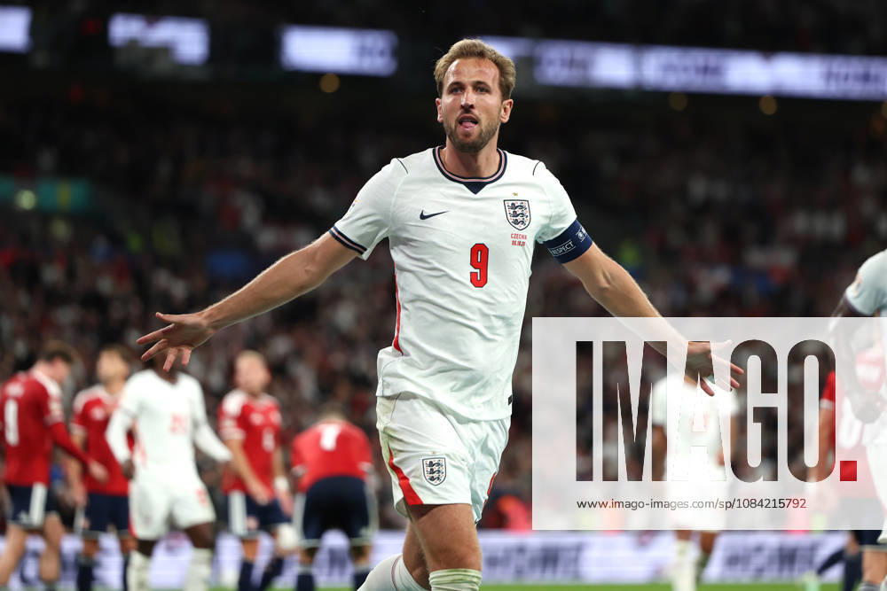 England v Czech Republic, UEFA Nations League Harry Kane of England celebrates after scoring the third goal for his side during the England v Czech Republic UEFA Nations League Group 3 match at Wembley Stadium, London, England on 6 October 2026 Credit: Tiego Grenho Every Second Media Editorial use only. All images are copyright Every Second Media Limited. No images may be reproduced without prior permission.