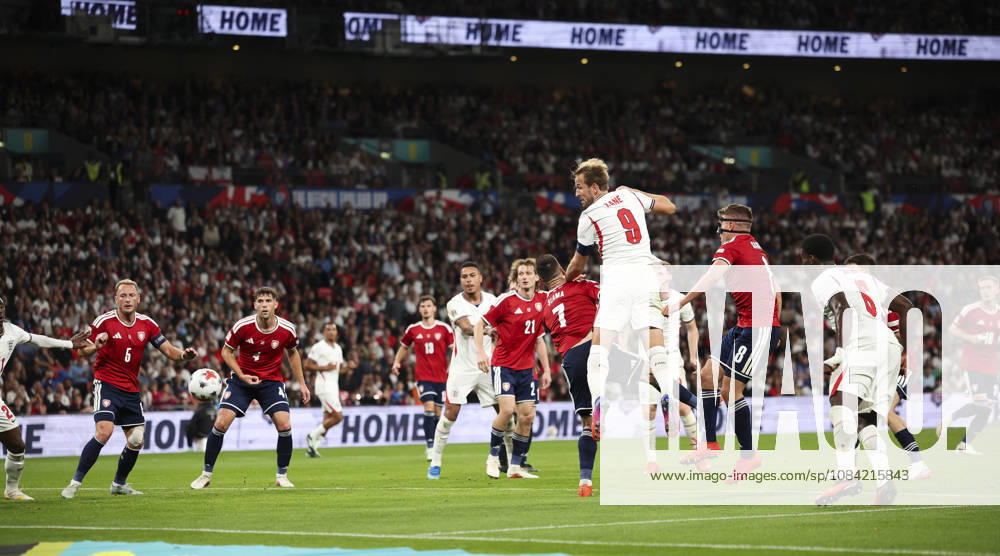 England v Czech Republic, UEFA Nations League, League A - Group 3 London, UK: England v Czech Republic, UEFA Nations League, League A - Group 3, Wembley Stadium. 6 October 2026 Photograph by Marc Aspland for The Times & The Sunday Times Harry Kane of England scores and celebrates scoring his 2nd and his teams 3rd goal 3-0