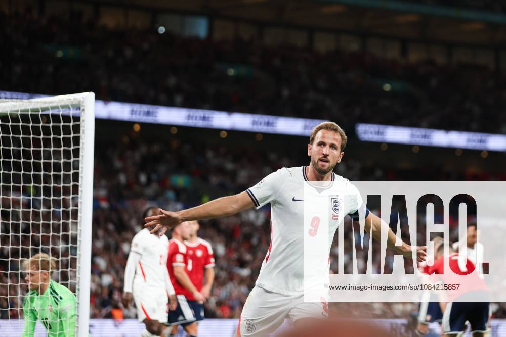Harry Kane of England scores his teams third goal and celebrates England v Czechia, UEFA Nations League, Football, Wembley Stadium, London, UK - 06 Oct 2026London Wembley Stadium United Kingdom