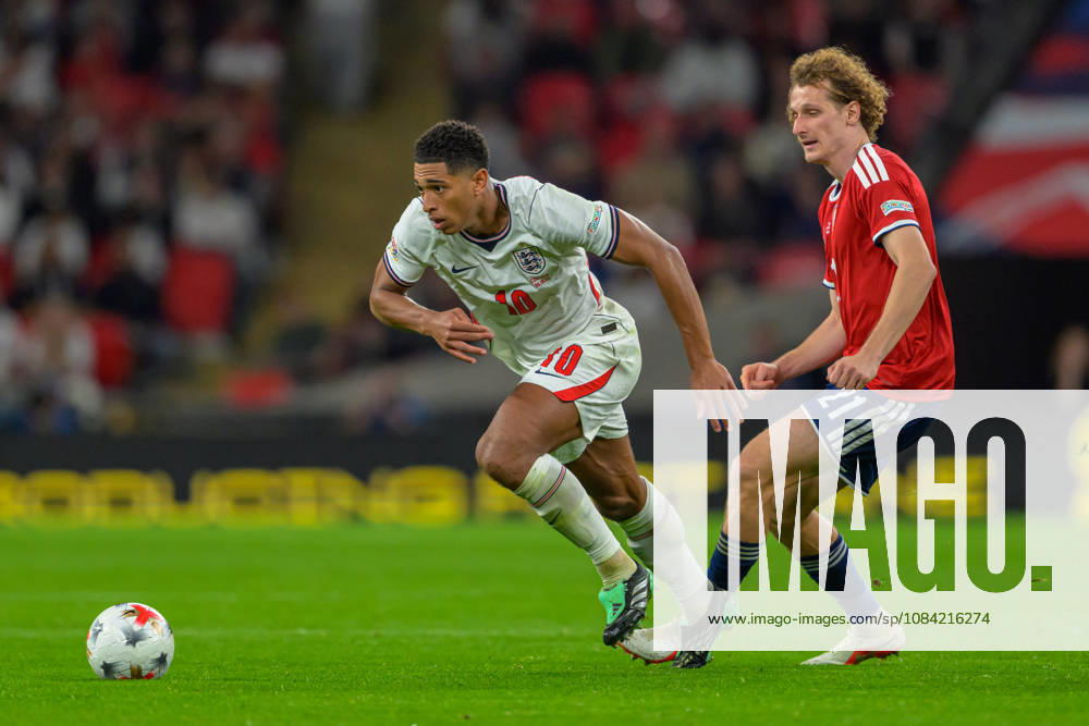 LONDON, ENGLAND OCTOBER 06 - Jude Bellingham of England during the UEFA Nations League game between England and Czechia at Wembley Stadium on October 06, 2026 in London, England. (Photo by Keeran Marquis Sports Press Photo)