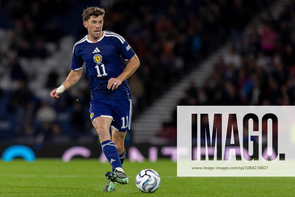 Scotland v Slovenia, UEFA Nations League Ryan Christie of Scotland national team, Nationalteam during the UEFA Nations League League B Group B1 between Scotland and Slovenia. Barclays Hampden, Hampden Park, Glasgow, Scotland. 6 October 2026. Hampden Park Barclays Hampden Glasgow Scotland Editorial use only ,
