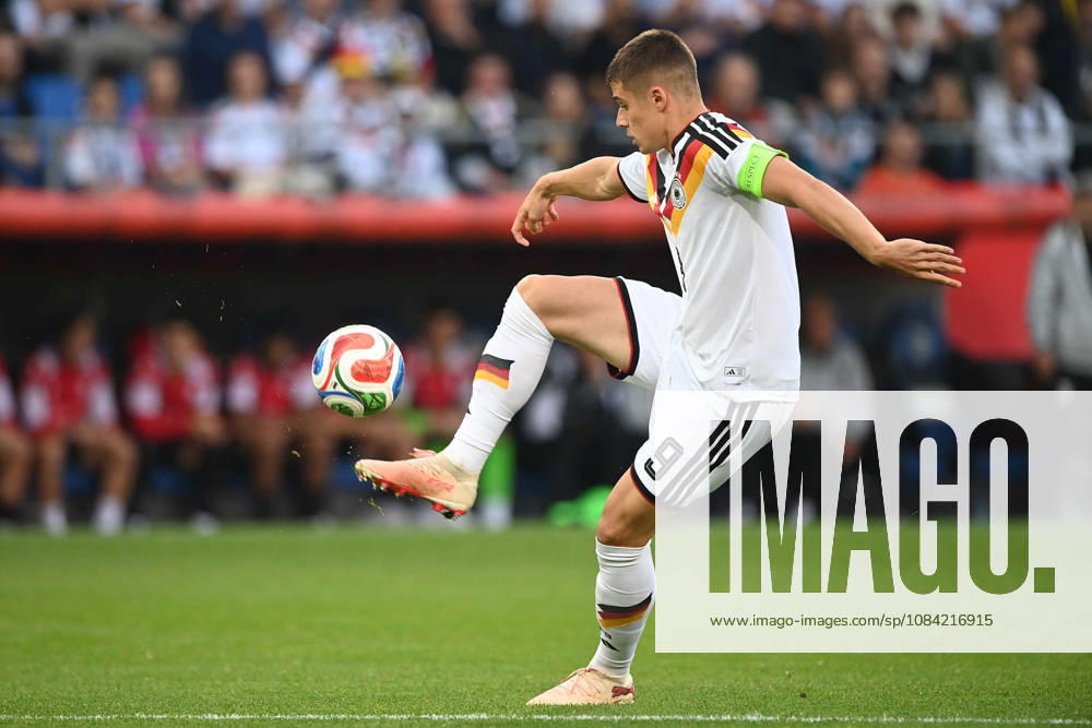 Nicolo TRESOLDI (GER) Aktion, Einzelaktion Fussball Laenderspiel, U21, U 21 EM-Qualifikation, Deutschland - Georgien 2-0 am 06.10.2026, Schueco-Arena Bielefeld, Â