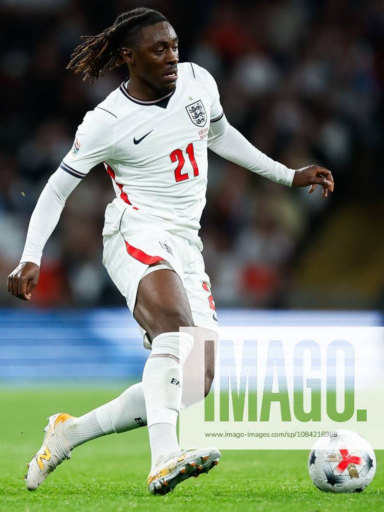 Eberechi Eze of England dribbles with the ball at his feet England v Czechia, UEFA Nations League, Football, Wembley Stadium, London, UK - 06 Oct 2026London Wembley Stadium United Kingdom