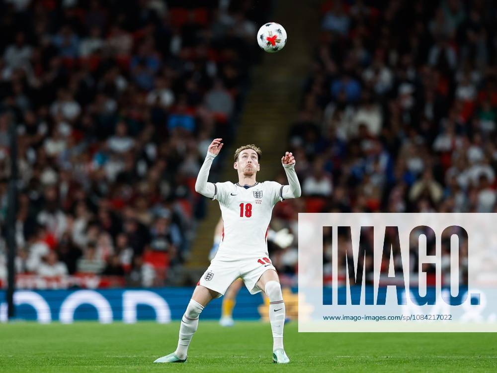 James Garner of England controls the ball England v Czechia, UEFA Nations League, Football, Wembley Stadium, London, UK - 06 Oct 2026London Wembley Stadium United Kingdom
