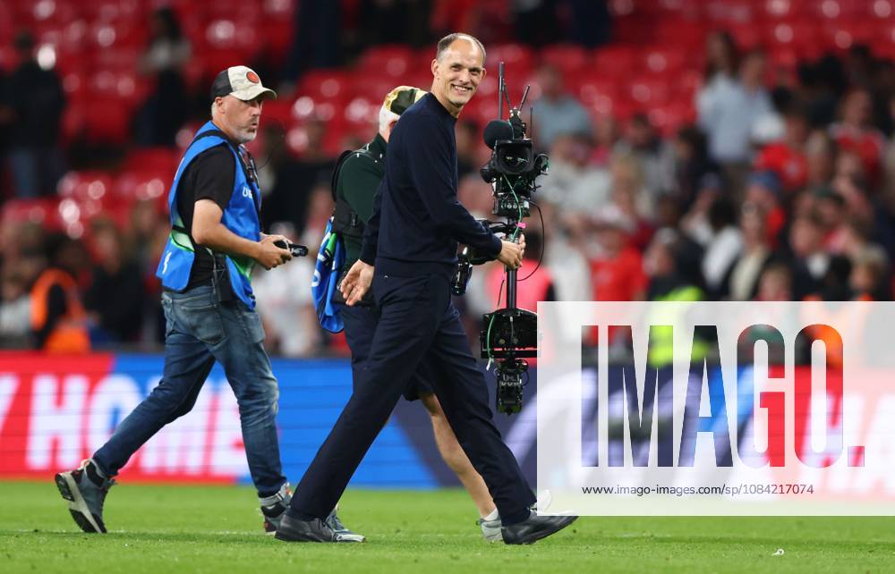 England manager Thomas Tuchel is all smiles at full time England v Czechia, UEFA Nations League, Football, Wembley Stadium, London, UK - 06 Oct 2026London Wembley Stadium United Kingdom