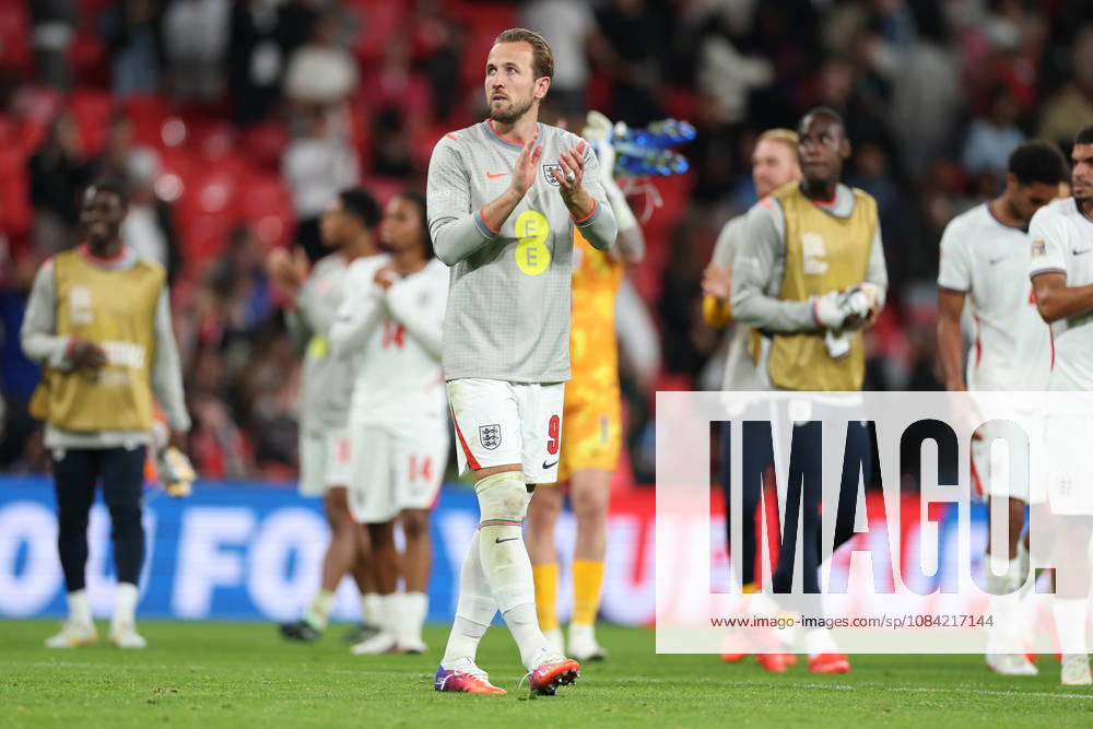 England v Czech Republic, UEFA Nations League Harry Kane of England applauds the supporters after the England v Czech Republic UEFA Nations League Group 3 match at Wembley Stadium, London, England on 6 October 2026 Credit: Tiego Grenho Every Second Media Editorial use only. All images are copyright Every Second Media Limited. No images may be reproduced without prior permission.