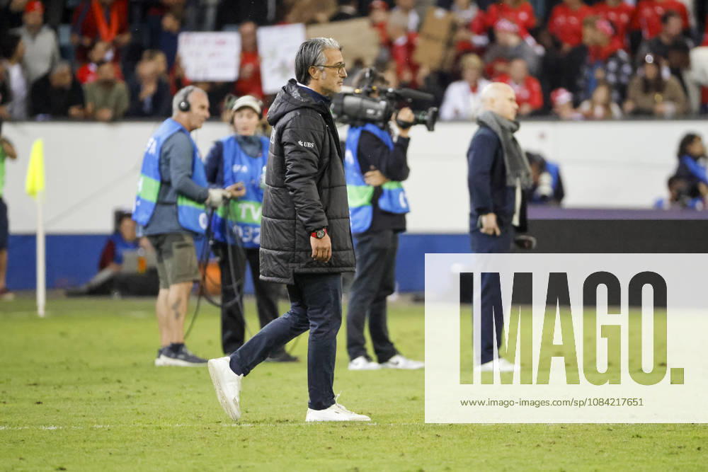 Murat Yakin (Schweiz, Trainer) nach dem Spiel , Schweiz, UEFA , Nations League, Matchday 4, Schweiz vs. Nordmazedonien, 06.10.2026, Luzern Swissporarena Schweiz