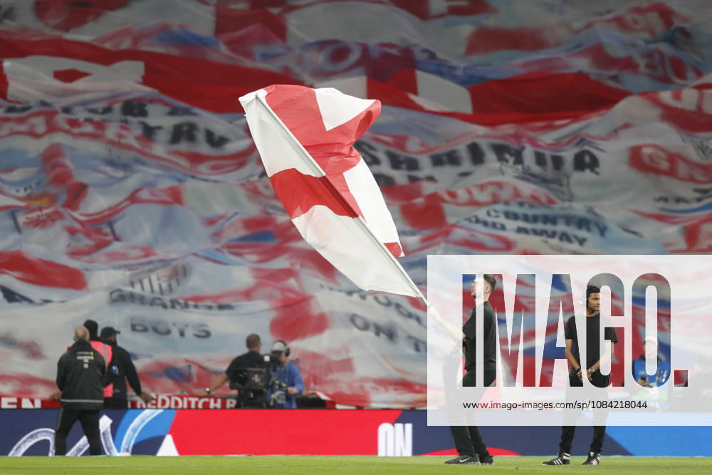 England v Czechia UEFA Nations League Flags being waved before the UEFA Nations League match at Wembley Stadium, London 06 10 2026 UK Newspapers OUT