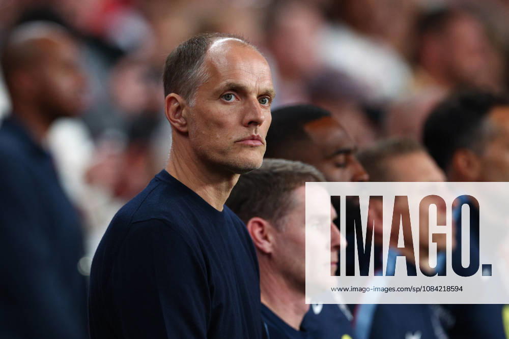 UEFA Nations League: England v Czech Republic LONDON, UK - 6th Oct 2026: England Head Coach Thomas Tuchel looks on during the UEFA Nations League Group A3 match between England and Czech Republic at Wembley Stadium London Wembley Stadium England United Kingdom
