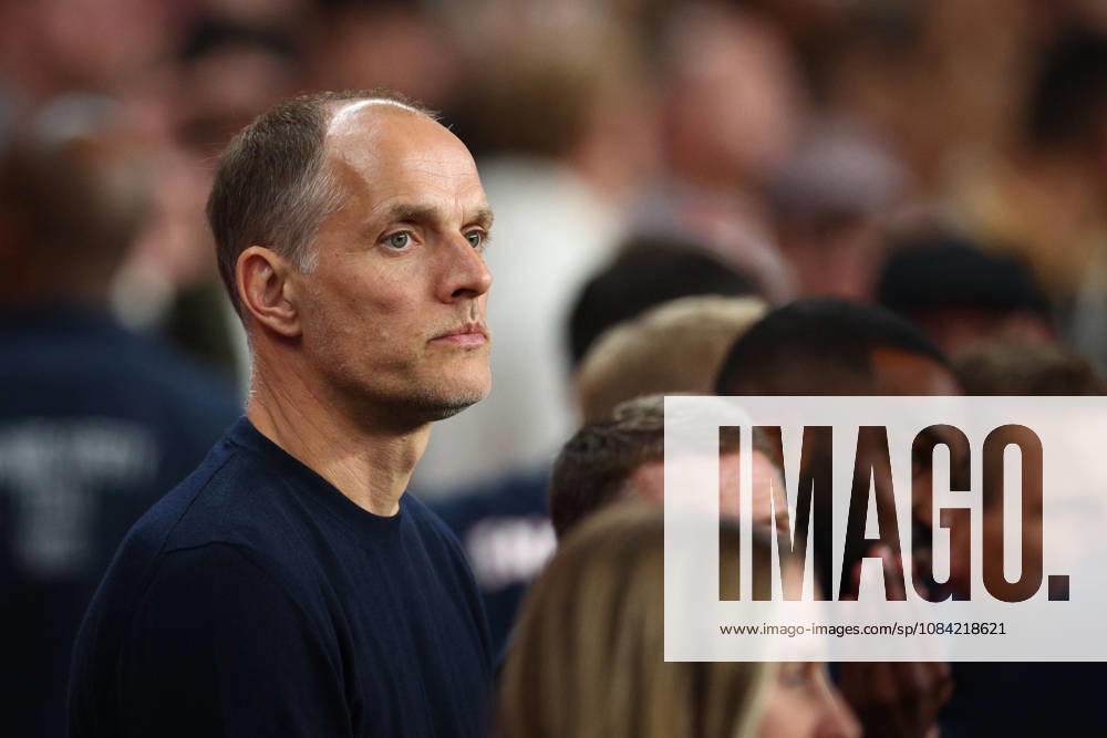 UEFA Nations League: England v Czech Republic LONDON, UK - 6th Oct 2026: England Head Coach Thomas Tuchel looks on during the UEFA Nations League Group A3 match between England and Czech Republic at Wembley Stadium London Wembley Stadium England United Kingdom
