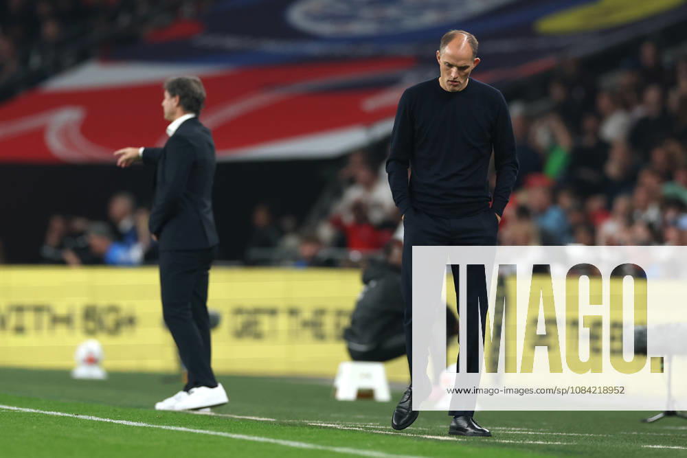 England v Czech Republic, UEFA Nations League Thomas Tuchel, Manager of England reacts during the England v Czech Republic UEFA Nations League Group 3 match at Wembley Stadium, London, England on 6 October 2026 Credit: Tiego Grenho Every Second Media Editorial use only. All images are copyright Every Second Media Limited. No images may be reproduced without prior permission.