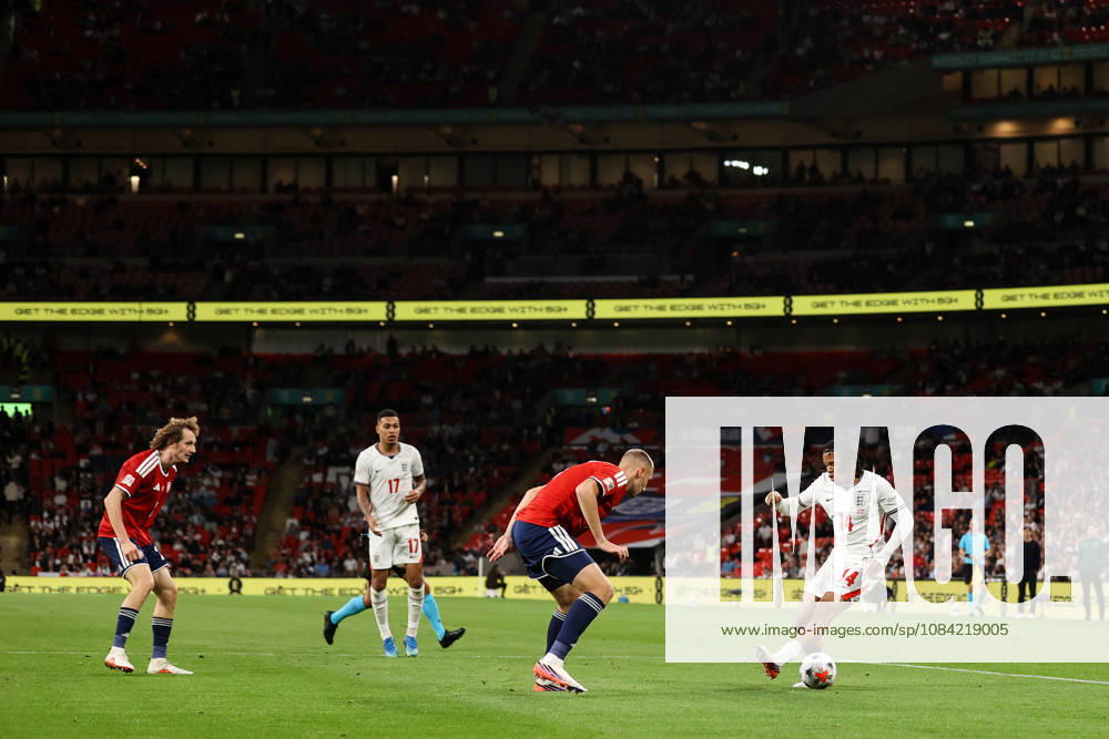 England v Czech Republic 06 October 2026, London - UEFA Nations League - England v Czech Republic - Rio Ngumoha of England - Photo: Jacques Feeney Offside. London UK