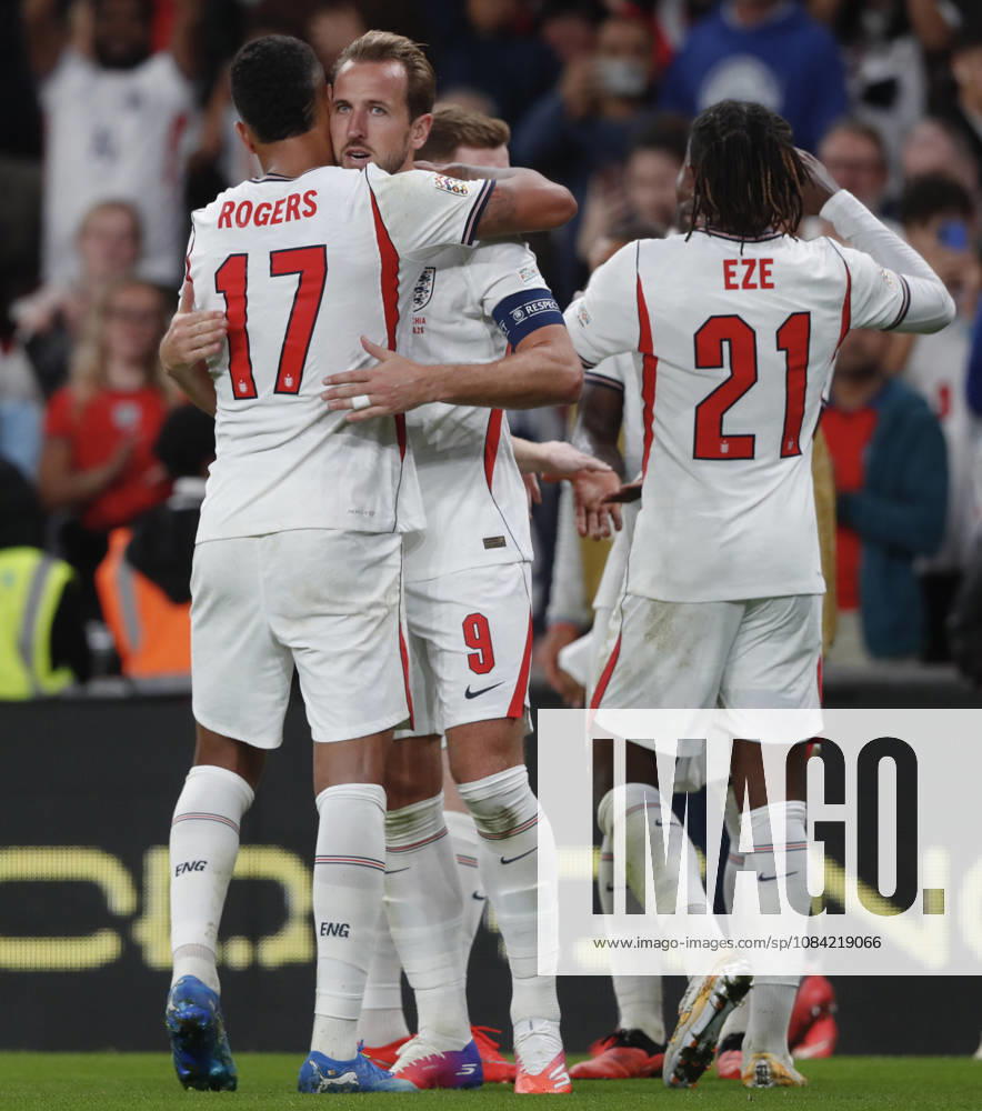 England v Czechia UEFA Nations League Harry Kane of England celebrates scoring his sides 3rd goal during the UEFA Nations League match at Wembley Stadium, London 06 10 2026 UK Newspapers OUT