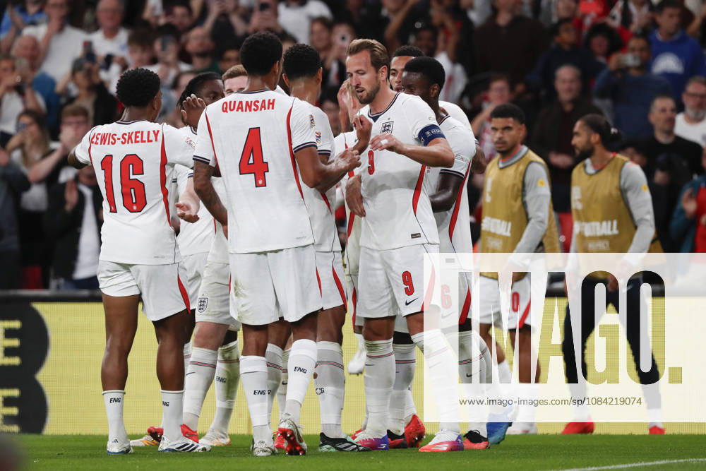 England v Czechia UEFA Nations League Harry Kane of England celebrates scoring his sides 3rd goal during the UEFA Nations League match at Wembley Stadium, London 06 10 2026 UK Newspapers OUT