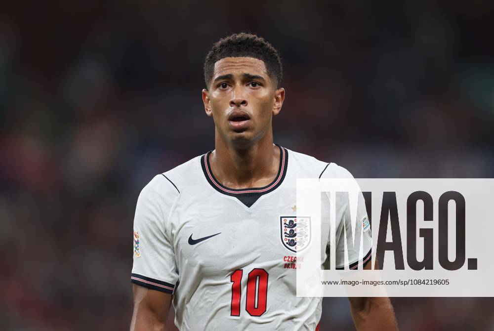 UEFA Nations League - England v Czechia LONDON, ENGLAND, OCTOBER 6: Jude Bellingham of England national team, Nationalteam during The UEFA Nations League match in Group A3 between England v Czechia at Wembley Stadium, London, England, on October 6. (Photo by Daniel Weir) London Wembley Stadium England