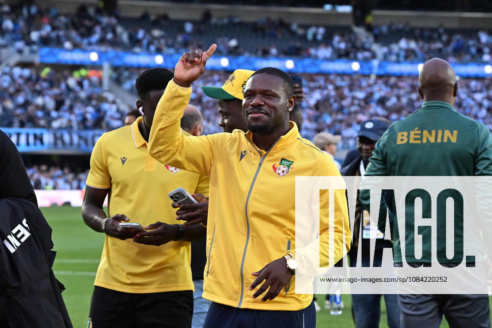 Lionel Messi farewell match BUENOS AIRES, ARGENTINA - OCTOBER 6: players of Benin previous at Lionel Messi farewell match with the national team, Nationalteam at the International Friendly, Länderspiel, Nationalmannschaft match between Argentina Vs Benin at Monumental Stadium on October 6, 2026 in Buenos Aires, Argentina. Buenos Aires Estadio Monumental Antonio Liberti Buenos Aires Argentina