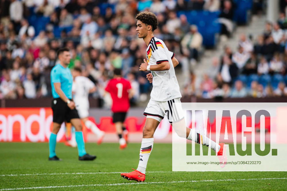 U21, U 21 EM-Qualifikation: Deutschland - Georgien, 06.10.2026 Noah Darvich (Deutschland, 17) Freisteller; Fußball, EM-Qualifikation U 21, 10. Spieltag: Deutschland vs. Georgien am 06.10.2026, Bielefeld DFB REGULATIONS PROHIBIT ANY USE OF PHOTOGRAPHS AS IMAGE SEQUENCES AND OR QUASI-VIDEO.