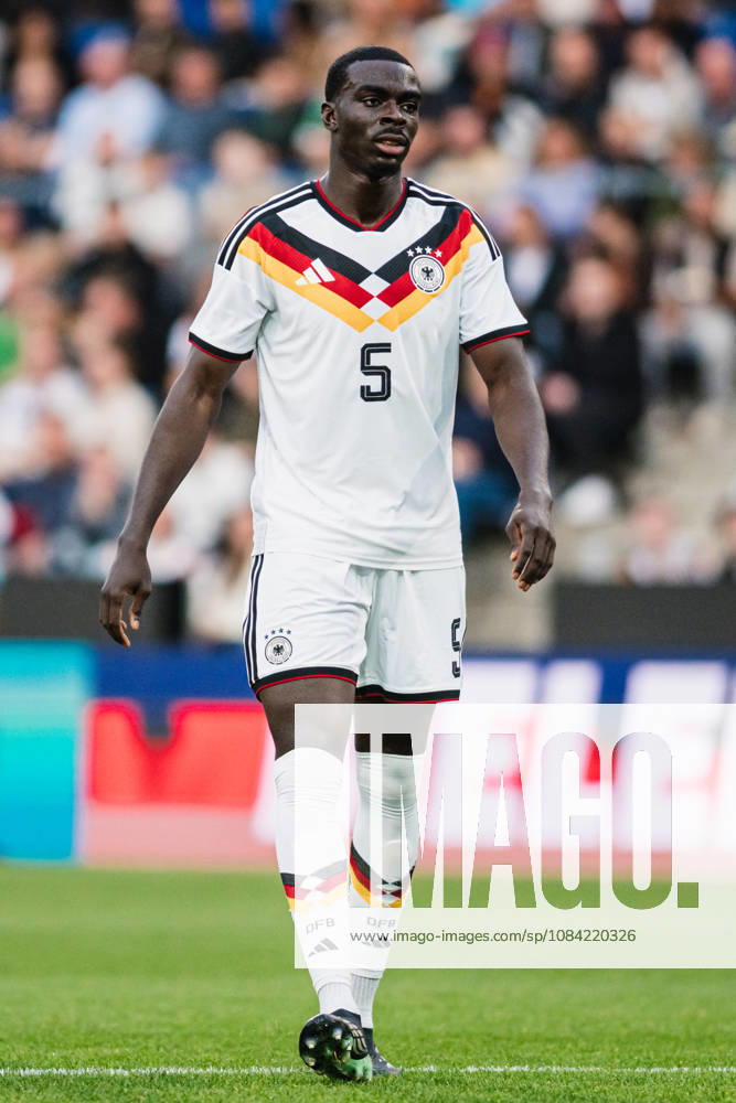 U21, U 21 EM-Qualifikation: Deutschland - Georgien, 06.10.2026 Freisteller, Joshua Quarshie (Deutschland, 5); Fußball, EM-Qualifikation U 21, 10. Spieltag: Deutschland vs. Georgien am 06.10.2026, Bielefeld DFB REGULATIONS PROHIBIT ANY USE OF PHOTOGRAPHS AS IMAGE SEQUENCES AND OR QUASI-VIDEO.