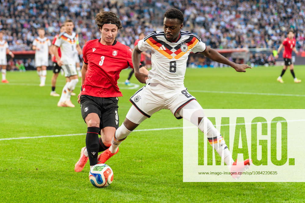Deutschland: U21, U 21 EM-Qualifikation 2026 2027, Deutschland U21 vs. Georgien U21, Nationalmannschaft, DFB Länderspiel Dienstag 07.10.2026, Schüco Arena, Bielefeld Noel Aseko Dato Bukia
