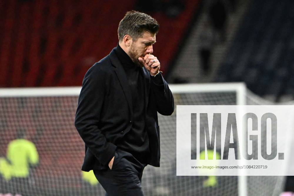 Scotland v Slovenia UEFA Nations League Manager Sebastien Pocognoli of Scotland at full time during the UEFA Nations League match at Barclays Hampden, Glasgow 06 10 2026 UK Newspapers OUT