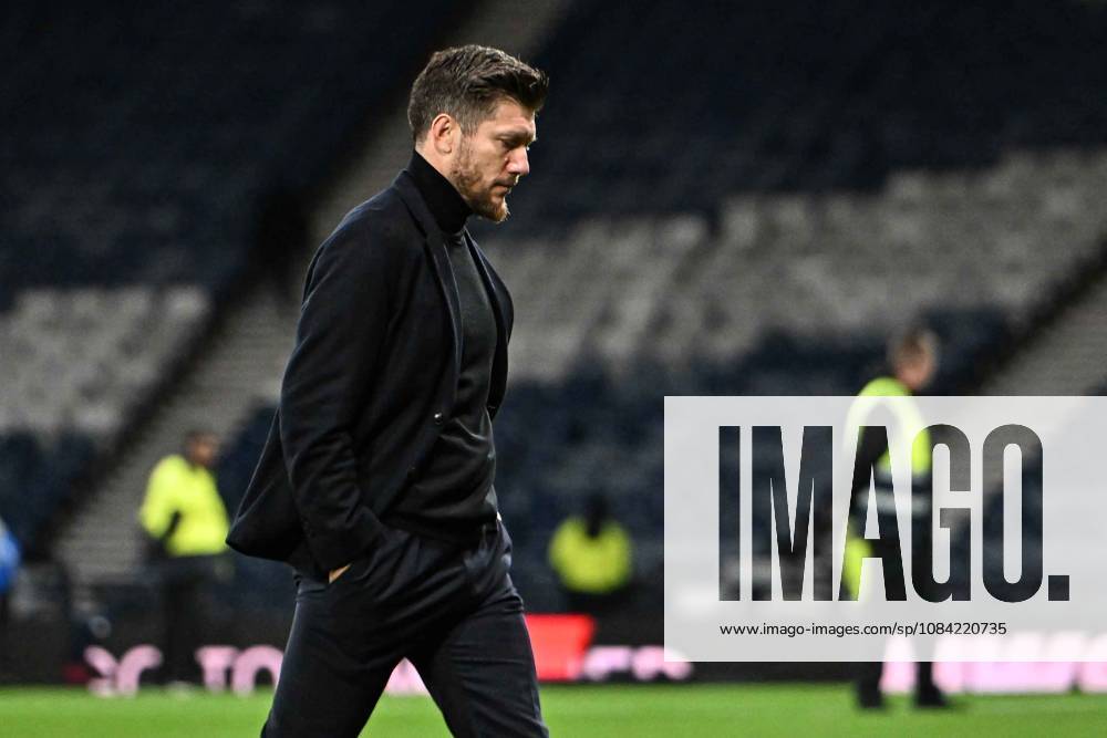 Scotland v Slovenia UEFA Nations League Manager Sebastien Pocognoli of Scotland at full time during the UEFA Nations League match at Barclays Hampden, Glasgow 06 10 2026 UK Newspapers OUT