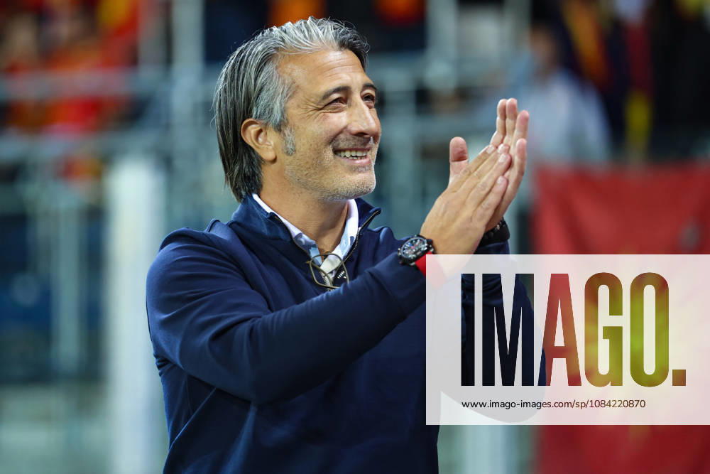 Murat Yakin (Head Coach, Switzerland) during the UEFA Nations League match between Switzerland and North Macedonia at thermoplan arena on October 6, 2026 in Lucerne, Switzerland.