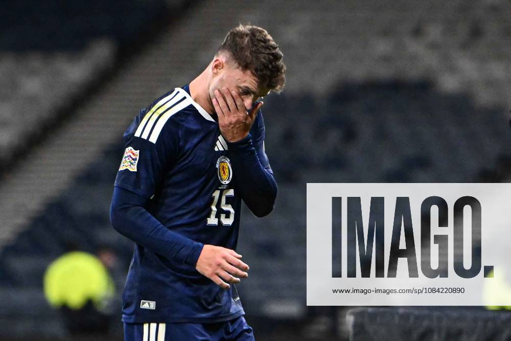Scotland v Slovenia UEFA Nations League Josh McPake of Scotland at full time during the UEFA Nations League match at Barclays Hampden, Glasgow 06 10 2026 UK Newspapers OUT