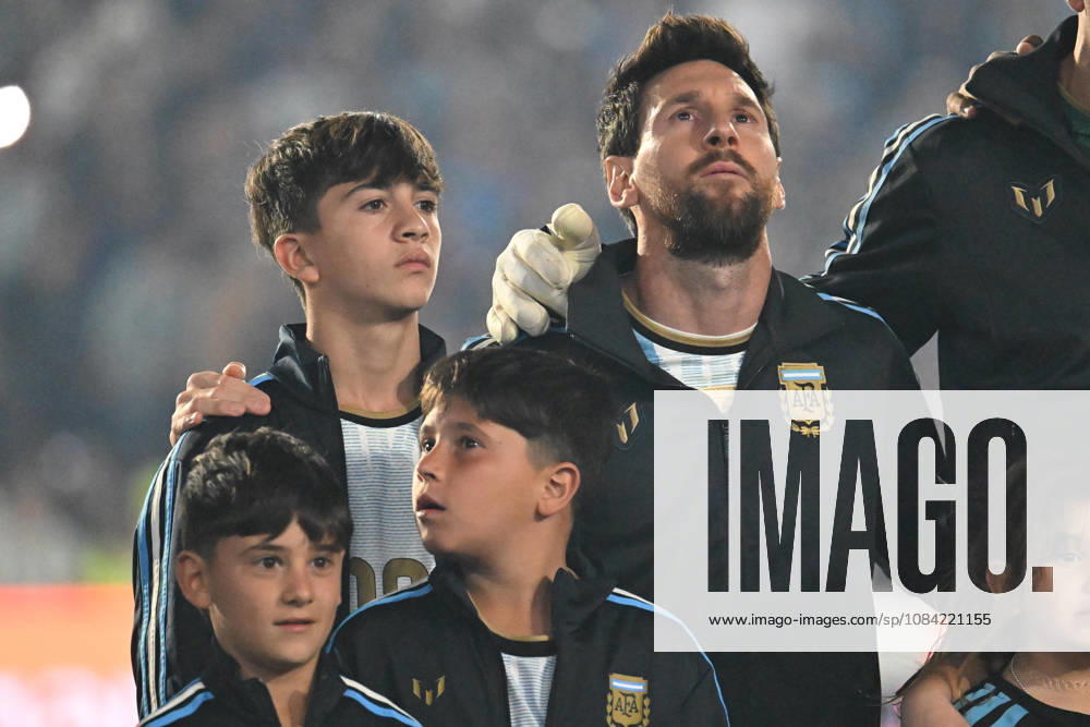 Lionel Messi farewell match BUENOS AIRES, ARGENTINA - OCTOBER 6: Lionel Messi of Argentina gesture previous his farewell match with the national team, Nationalteam at the International Friendly, Länderspiel, Nationalmannschaft match between Argentina Vs Benin at Monumental Stadium on October 6, 2026 in Buenos Aires, Argentina. Buenos Aires Estadio Monumental Antonio Liberti Buenos Aires Argentina