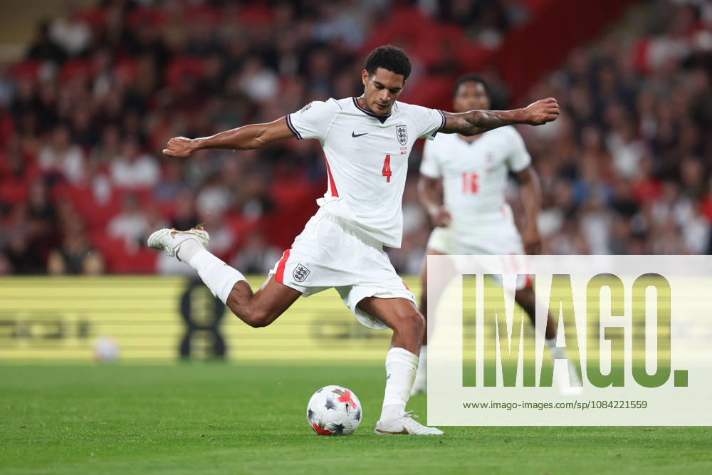 England v Czechia 06 October 2026, London - International Football - UEFA Nations League - England v Czechia - Jarell Quansah of England - Photo: Charlotte Wilson Offside. London UK