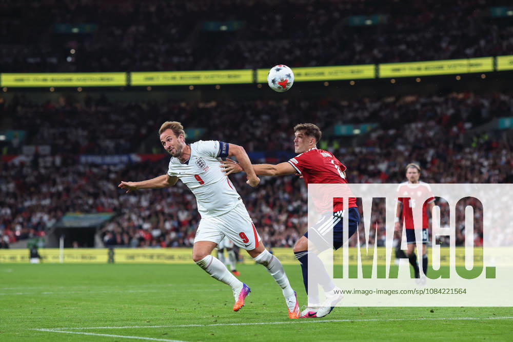 England v Czechia 06 October 2026, London - International Football - UEFA Nations League - England v Czechia - Harry Kane of England and Robin Hranac of Czechia - Photo: Charlotte Wilson Offside. London UK