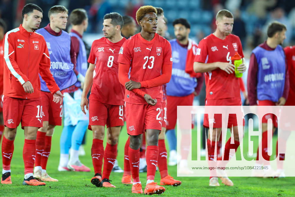 Alvyn Antonio Sanches (23, Switzerland) during the UEFA Nations League match between Switzerland and North Macedonia at thermoplan arena on October 6, 2026 in Lucerne, Switzerland.