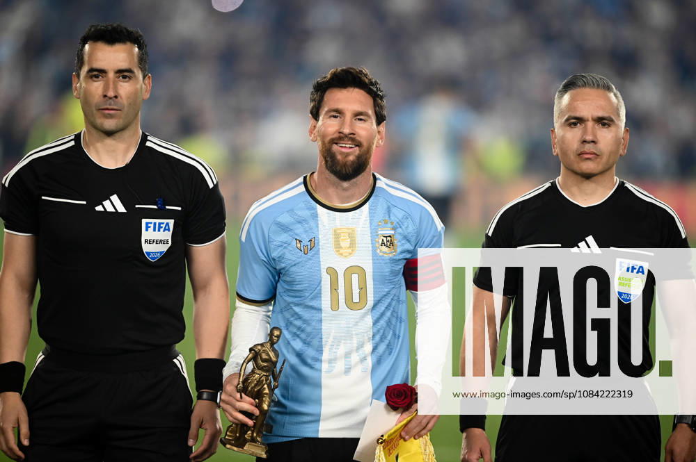 Argentina x Benin BUENOS AIRES, AR - 06.10.2026: ARGENTINA X BENIN - Lionel Messi during the International Friendly, Länderspiel, Nationalmannschaft match between Argentina and Benin on Tuesday, October 6, 2026, at the Estadio Monumental in Buenos Aires, Argentina. The match marks Messi& 39;s farewell to the Argentine national team, Nationalteam (Photo: Gabriel Sotelo Fotoarena) x3026088x GabrielxSotelo