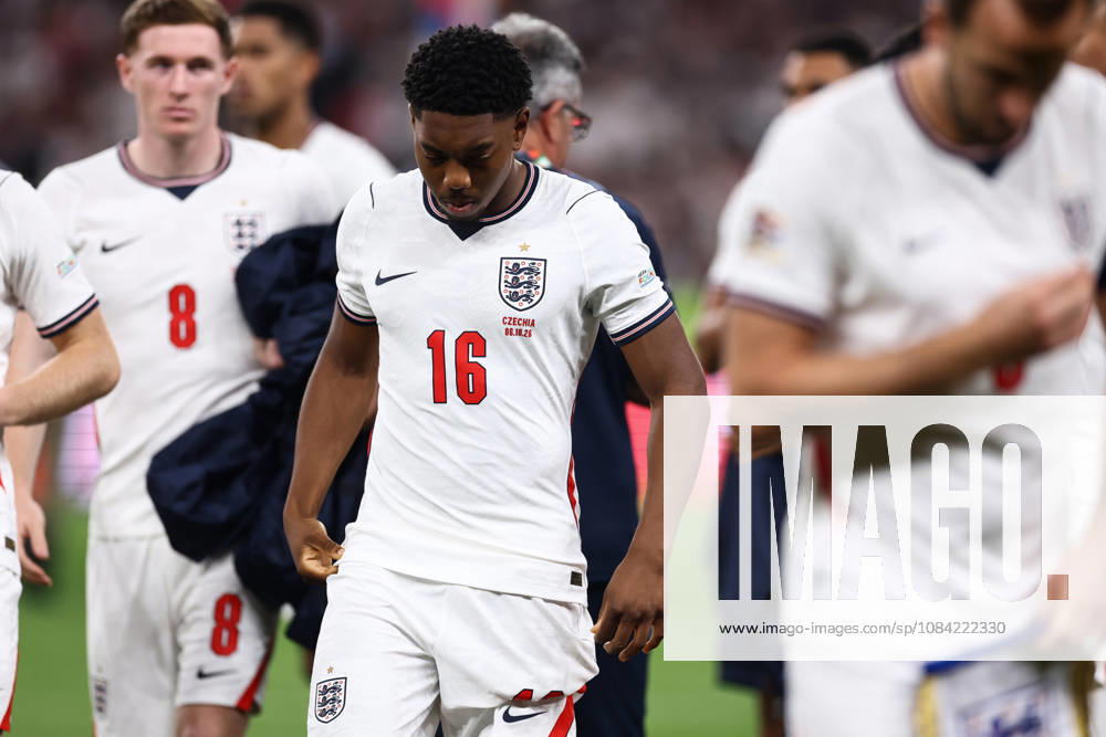 England v Czech Republic 06 October 2026, London - UEFA Nations League - England v Czech Republic - Myles Lewis-Skelly of England - Photo: Jacques Feeney Offside. London UK