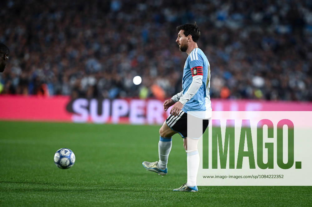 Argentina x Benin BUENOS AIRES, AR - 06.10.2026: ARGENTINA X BENIN - Lionel Messi during the International Friendly, Länderspiel, Nationalmannschaft match between Argentina and Benin on Tuesday, October 6, 2026, at the Estadio Monumental in Buenos Aires, Argentina. The match marks Messi& 39;s farewell to the Argentine national team, Nationalteam (Photo: Gabriel Sotelo Fotoarena) x3026112x GabrielxSotelo