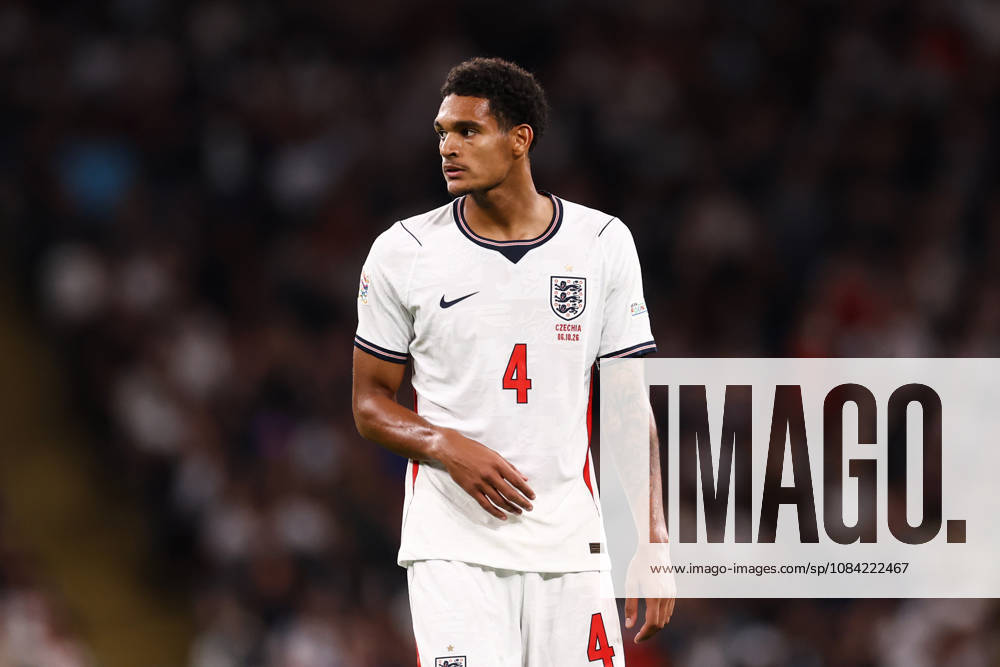 England v Czech Republic 06 October 2026, London - UEFA Nations League - England v Czech Republic - Jarell Quansah of England - Photo: Jacques Feeney Offside. London UK