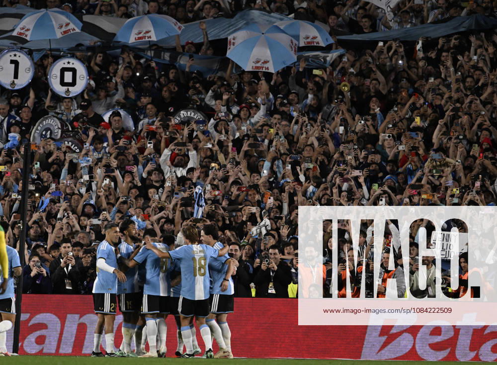 Lionel Messi of Argentina national team, Nationalteam celebrate after scoring goal during the International Friendly, Länderspiel, Nationalmannschaft match between Argentina and Benin at Estadio Mas Monumental on October 06, 2026 in Buenos Aires, Argentina. Photo by SFSI Argentina National team v Benin