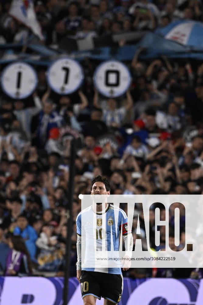 Lionel Messi of Argentina national team, Nationalteam celebrate after scoring goal during the International Friendly, Länderspiel, Nationalmannschaft match between Argentina and Benin at Estadio Mas Monumental on October 06, 2026 in Buenos Aires, Argentina. Photo by SFSI Argentina National team v Benin